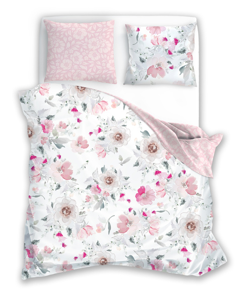 Pamut szatén ágyneműgarnitúra 140x200+70x90 Milagro Verde 003