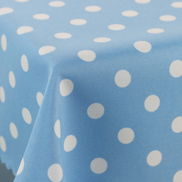 Foltálló Abroszok Nyomtatott Pöttyös Kék 