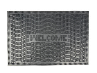 Gumis lábtörlők Mix Mat Welcome Fale