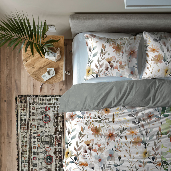 Pamut szatén ágyneműgarnitúra 140x200+70x90 Boho 006