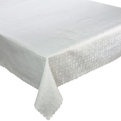 Abroszok Jacquard Ines Fehér Kockás