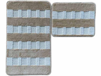 Fürdőszobaszőnyegek Trangan Bézs Krém CF02 - Kétrészes