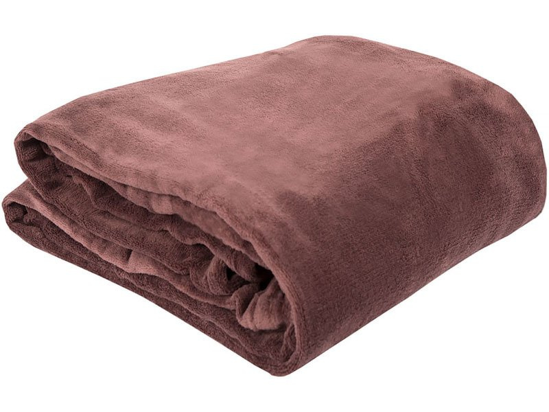 Mikroszálas takaró Coral barna