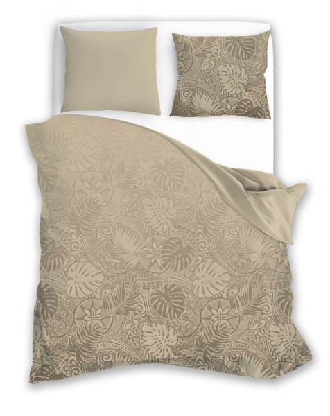 Pamut szatén ágyneműgarnitúra 140x200+70x90 Milagro Verde 024