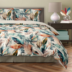 Pamut szatén ágyneműgarnitúra 160x200+ 2x70x80 Milagro Verde 005