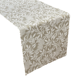 Foltálló Vágott Futófelület Z-3441 Bézs Virág Levelek