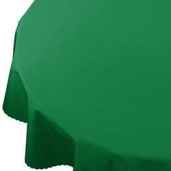 Vízálló poliészter kerti terítő Zöld Kerek