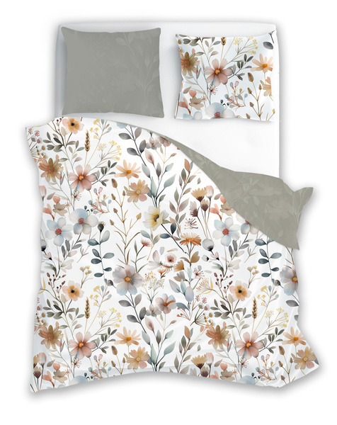 Pamut szatén ágyneműgarnitúra 220x200+ 2x70x80 Boho 006