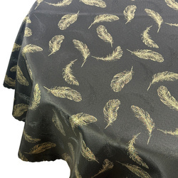 Megfordítható foltálló terítő karácsonyi zöld hó 1 kör