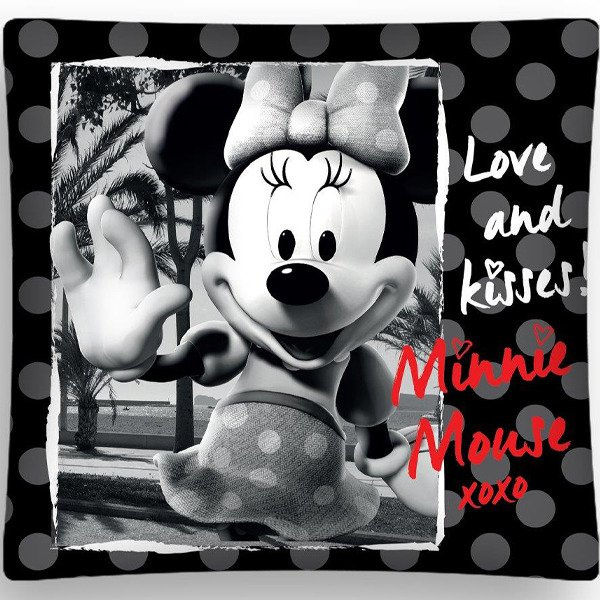 Párnahuzat 3D Disney Minnie Mouse 07 40x40 cm