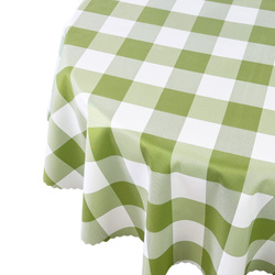 Foltálló Abroszok Kerek Zöld