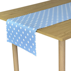 Asztalterítők és futók Foltálló Nyomtatott Pontok Kék