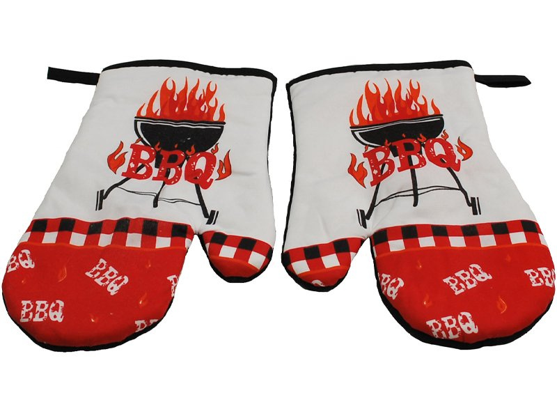 Rękawice Kuchenne z Magnesem Barbecue K0837B