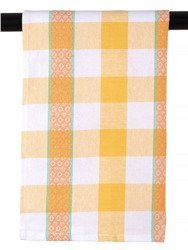 Pamut konyharuhák Stella Fehér Sárga 45x65 cm