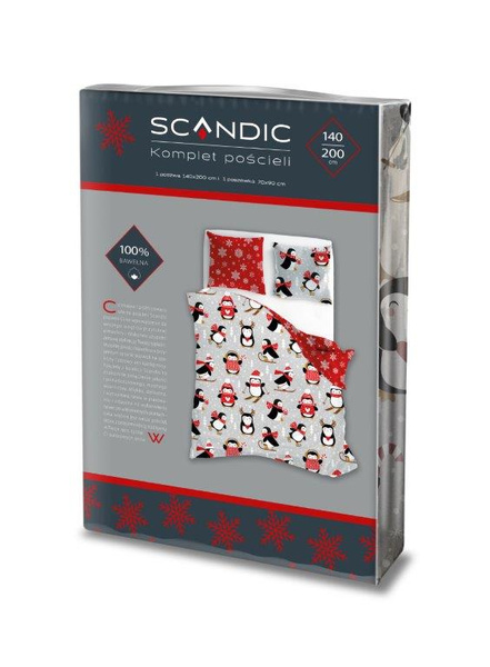 Ágyneműkészlet 140x200+70x90 Scandic 076