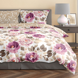 Pamut szatén ágyneműgarnitúra 220x200+ 2x70x80 Milagro Verde 017