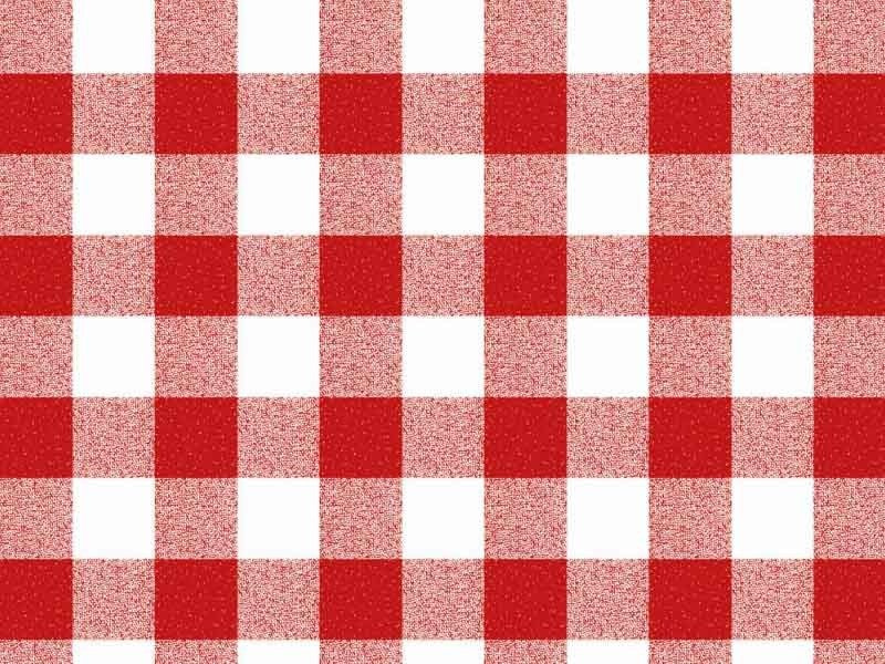Viaszosvászon Terítő Tekercsben és asztalterítők  Piros kockás olajterítő terítő Fantastik 107-1