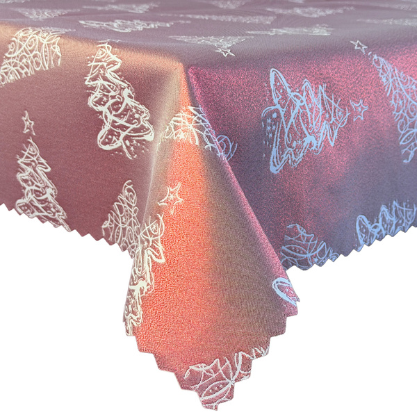 Asztalterítők és futók Foltálló Karácsonyfa Arany Z-3401 