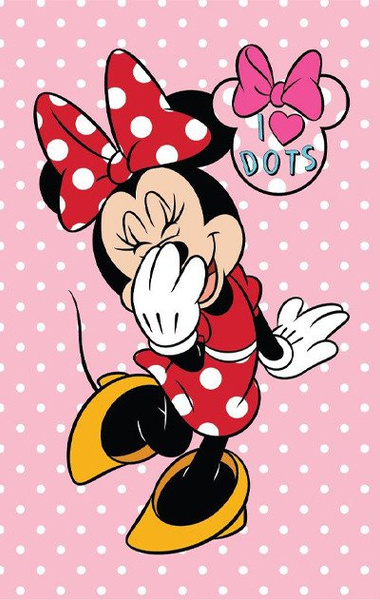 Törölköző 30x50 cm Disney Minnie Mouse 05