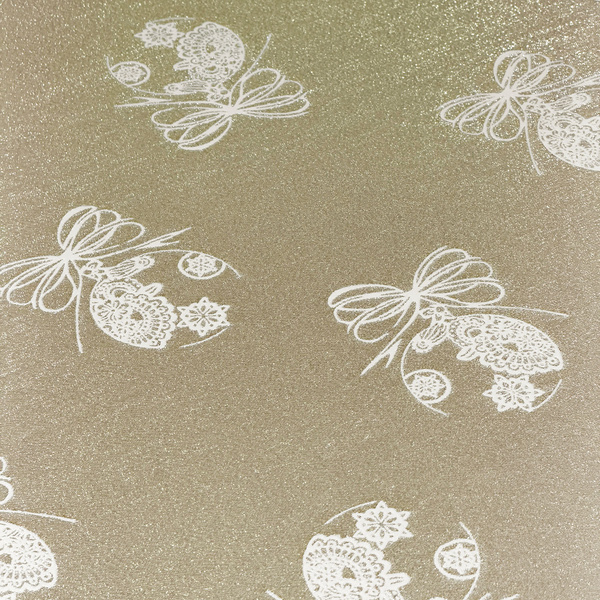 Karácsonyi Asztalterítő Arany Ornament