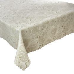 Karácsonyi Asztalterítő Z-3440 Húsvéti Bézs Húsvéti Tojás