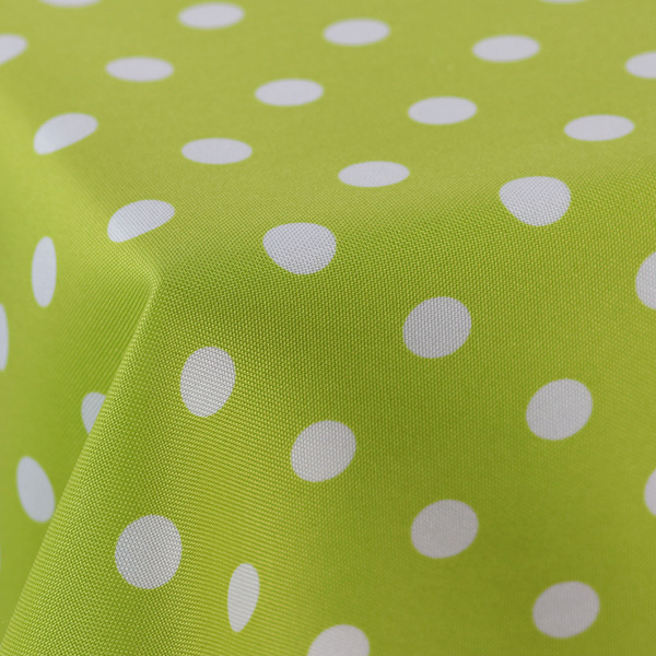 Foltálló Abroszok Nyomtatott Pöttyös Zöld Celadon