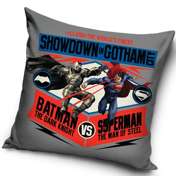 Párna Batman Superman 16-2008 40x40 cm Szett