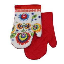 Rękawice Kuchenne z Magnesem Folk II 2267B