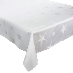 Karácsonyi Asztalterítő Foltálló Abroszok Adventi gyertyatartó 621 fehér