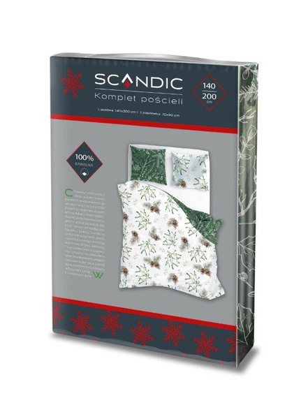 Ágyneműkészlet 140x200+70x90 Scandic 083