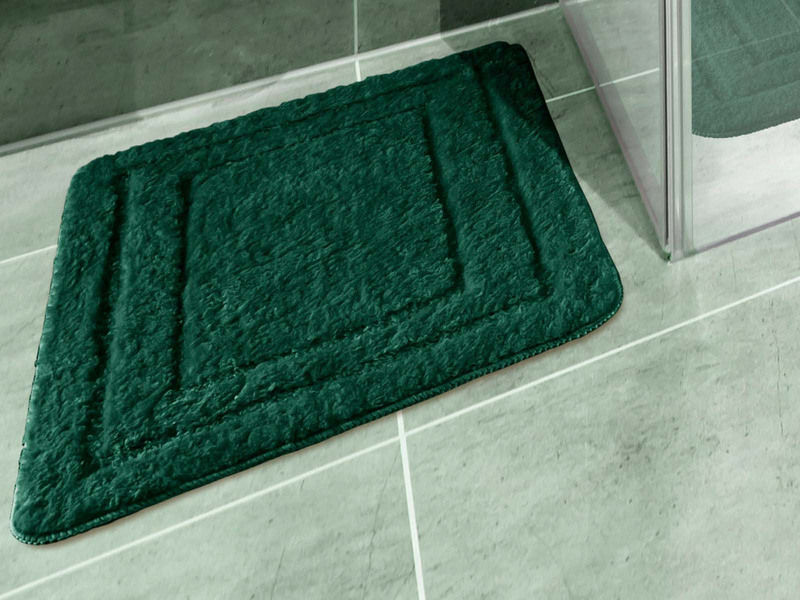 Fürdőszobaszőnyege Alor zöld 50x80 cm