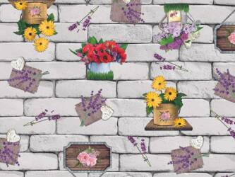 Viaszosvászon Terítő Tekercsben és asztalterítők Mirella 155/A