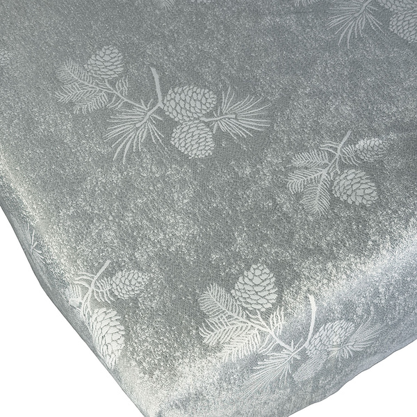 Dwustronny Obrus Plamoodporny Śnieg Złoty I