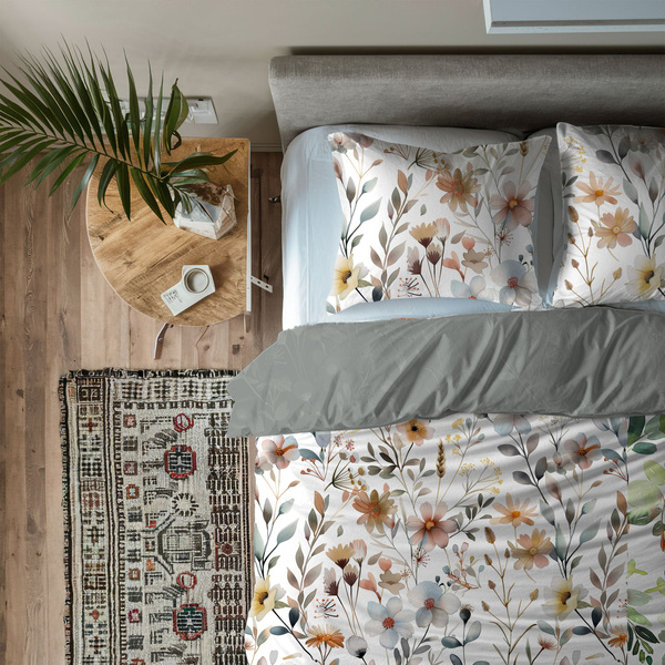 Pamut szatén ágyneműgarnitúra 220x200+ 2x70x80 Boho 006