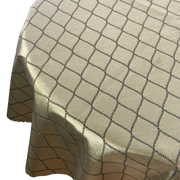 Megfordítható foltálló terítő karácsonyi zöld hó 1 kör