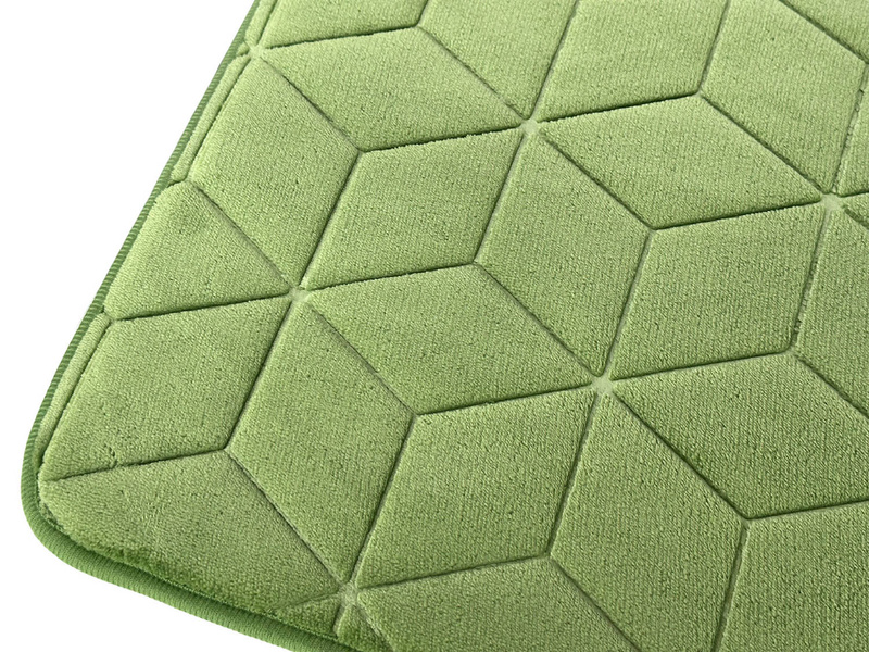 Fürdőszobaszőnyegek Sumba Zöld 31 45x75 cm