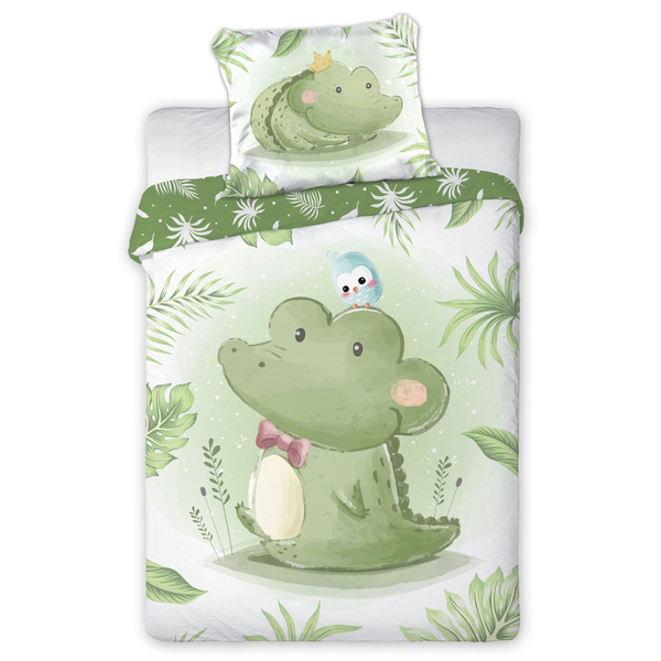 Gyermekágyak 100x135+40x60 016 Krokodil