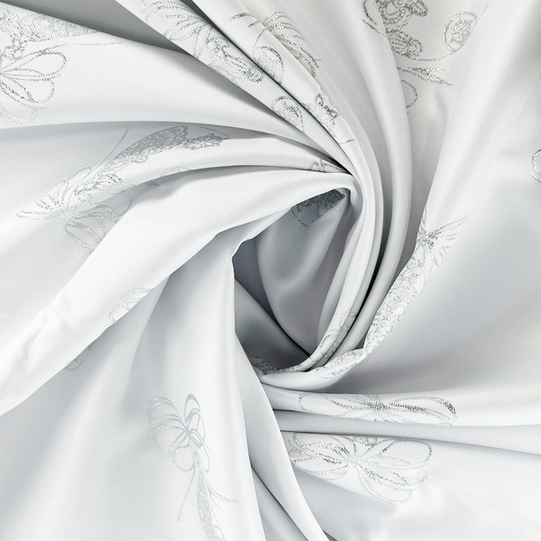 Karácsonyi Asztalterítő Ezüst Ornament