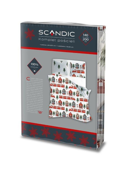 Ágyneműkészlet 140x200+70x90 Scandic 075