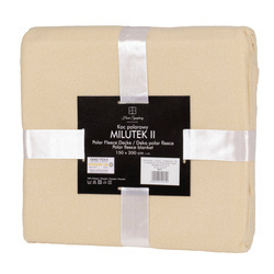 Fleece Takaró Milutek 130x170 Bézs