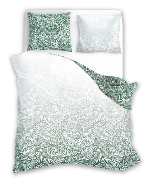 Pamut szatén ágyneműgarnitúra 140x200+70x90 Milagro Verde 010