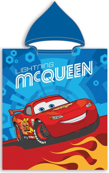 Poncho Disney Cars Verdák 05 50x115 cm