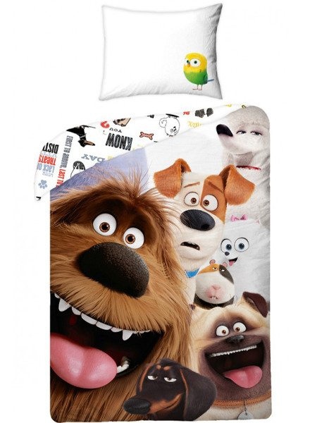 Pamut ágynemű Secret Life of Pets USP-005