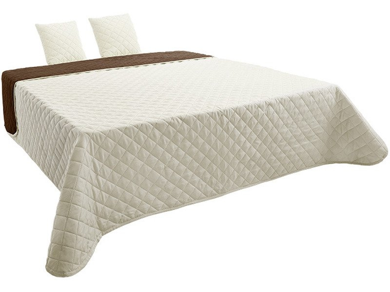 Kétoldalas ágytakaró Vigo II Ecru-barna 10 180x220+2x40x40