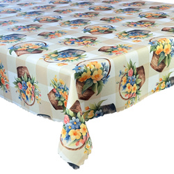 Foltálló Abroszok Húsvéti Virágos Tavaszi Kosár