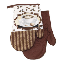 Rękawice Kuchenne z Magnesem Cappuccino II 9578B