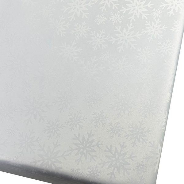 Karácsonyi Asztalterítő Foltálló Abroszok Z-3489 fehér