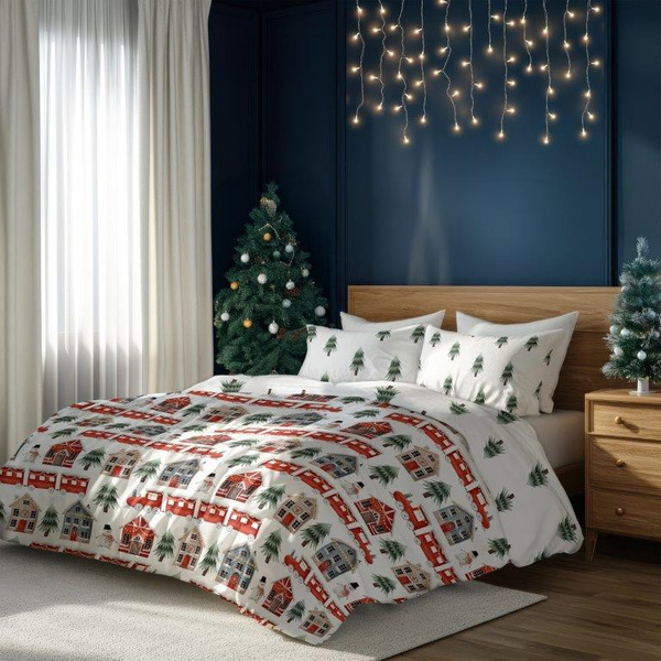 Ágyneműkészlet 220x200+ 2x70x80 Scandic 075