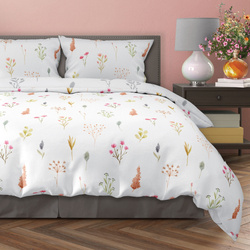 Pamut szatén ágyneműgarnitúra 220x200+ 2x70x80 Milagro Verde 022