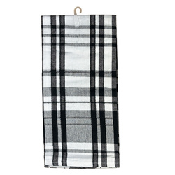 Pamut konyharuhák Adela Fehér Fekete 45x65 cm